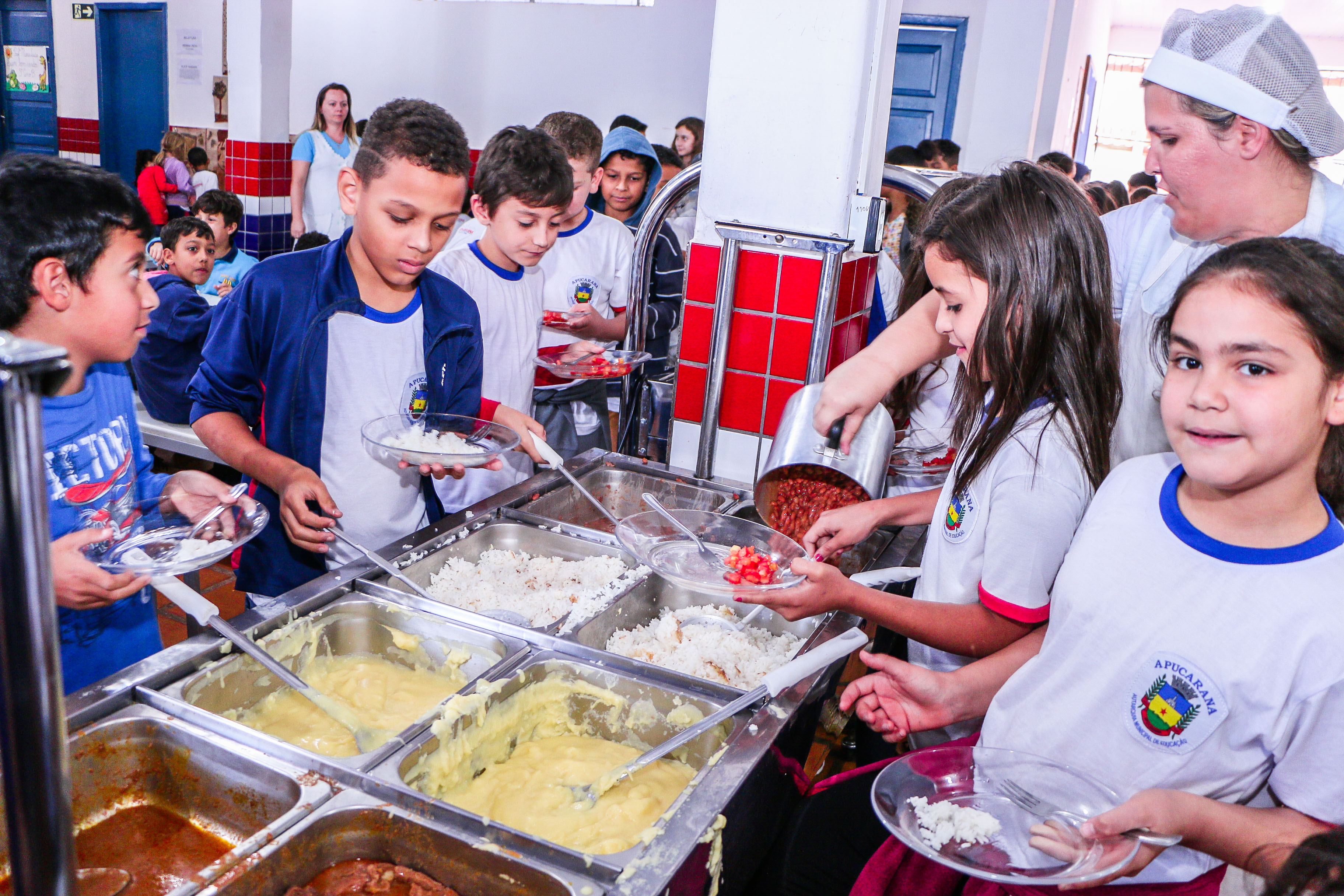 Apucarana divulga cardápios da alimentação escolar para o mês de fevereiro