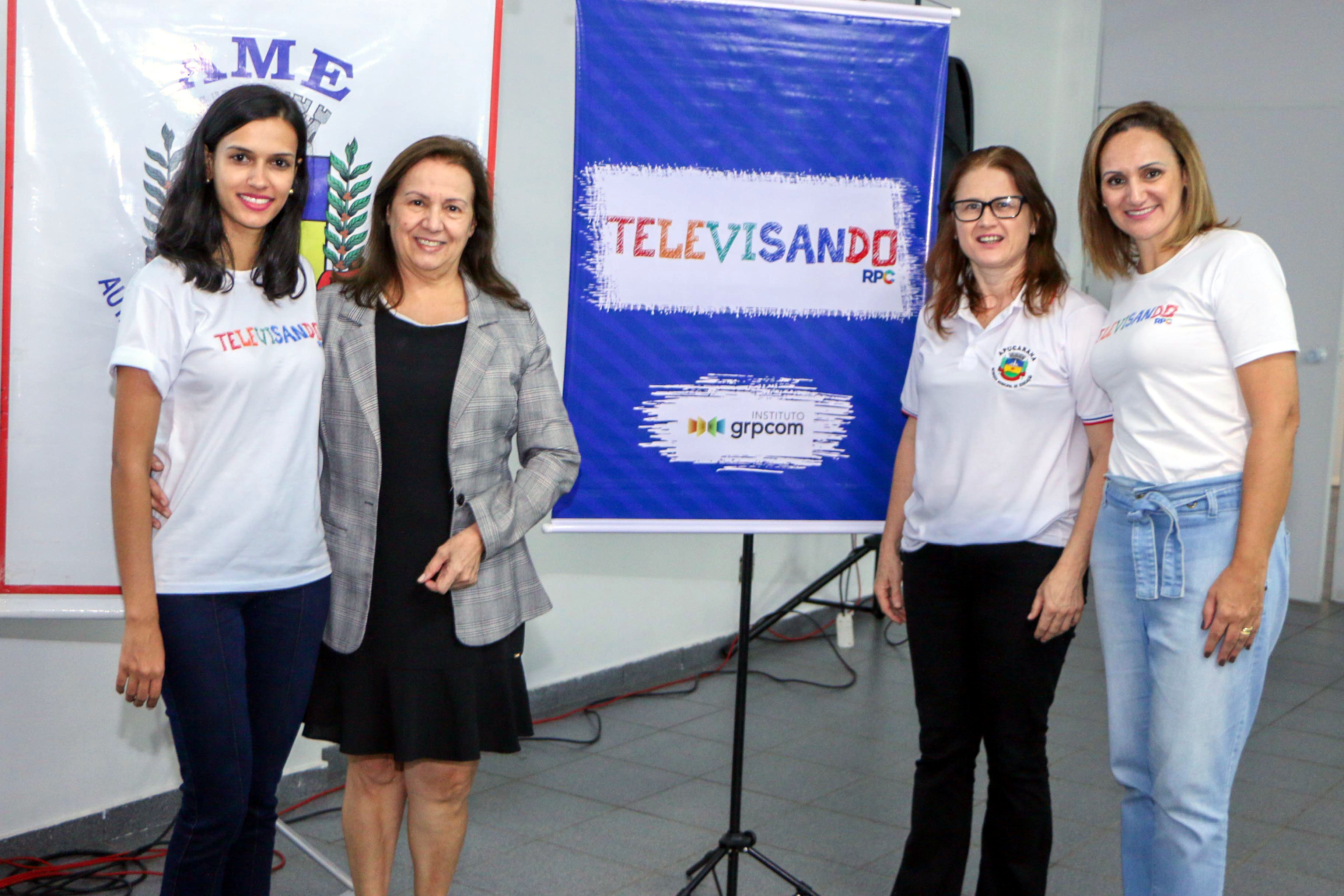 Autarquia de Educação e Instituto GRPCOM renovam a parceria para o projeto Televisando
