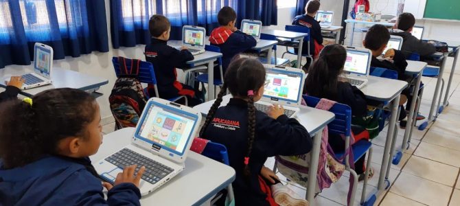 Aulas online e televisionadas começam na rede municipal de Apucarana