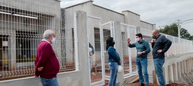 CMEI do Jardim Catuaí está com 65% das obras concluídas