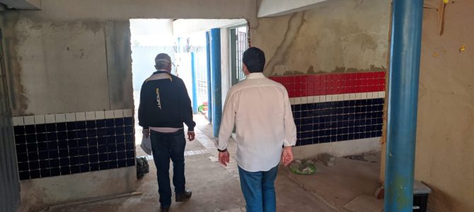 Escola Professor Alcides Ramos entra na reta final da reforma e ampliação