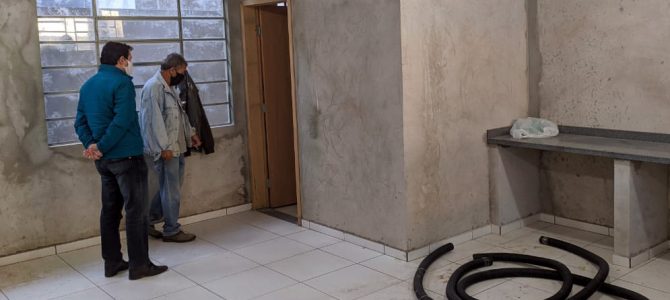 CMEI Sol Nascente está com 80% das obras concluídas