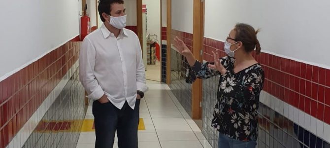 Reforma e ampliação de escola está quase concluída no Núcleo Adriano Correia