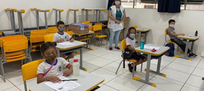 Escolas retomam a avaliação diagnóstica dos alunos