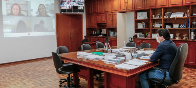 Junior da Femac e promotoras debatem protocolo para retomada de aulas presenciais