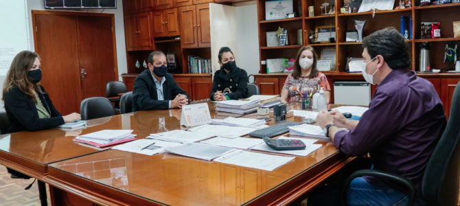 Prefeito Junior da Femac e secretária Marli Fernandes recebem comitiva de Jardim Alegre