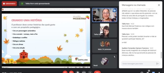 Professores passam por formação continuada para o ensino de espanhol