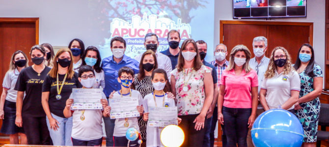 Apucarana tem 768 alunos premiados em olimpíada de astronomia e astronáutica