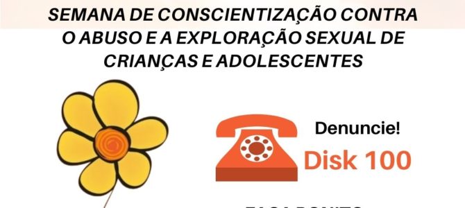 Apucarana promove semana de conscientização contra o abuso e a exploração sexual de crianças e adolescentes