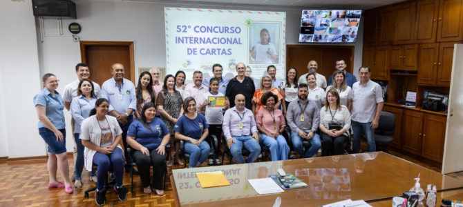 Estudante apucaranense vence etapa estadual de concurso de redação de cartas