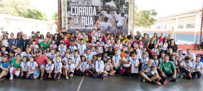 Etapa inicial do Circuito de Corridas de Rua das Escolas Municipais movimenta o Pirapó