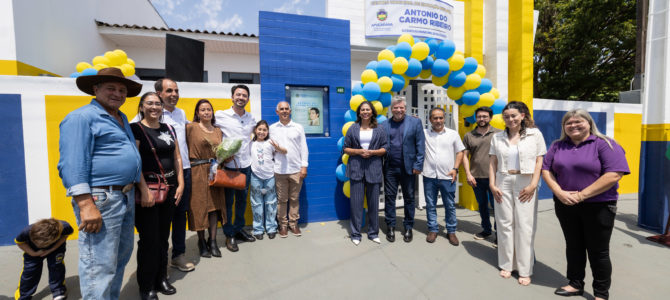 Prefeitura entrega reforma do CMEI Antônio do Carmo Ribeiro à comunidade de Caixa de São Pedro