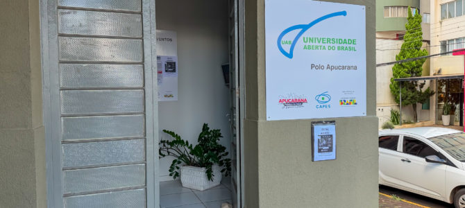 UEL abre inscrições para curso superior gratuito em Gestão Pública no Polo da UAB de Apucarana