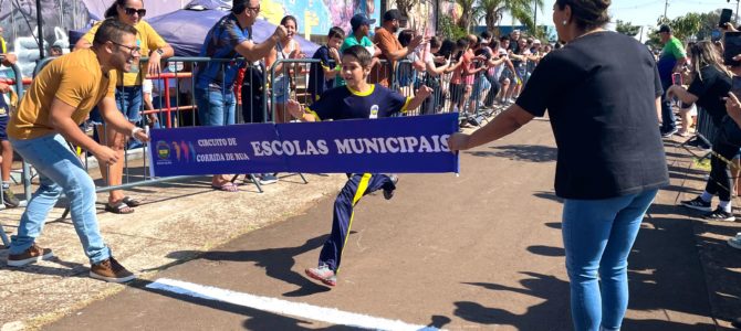 Distrito de Pirapó sedia segunda etapa do Circuito de Corridas de Rua das Escolas Municipais neste domingo