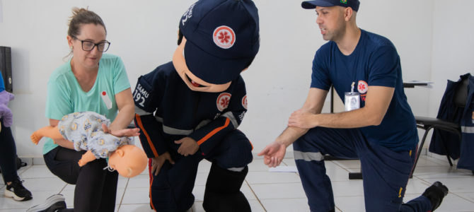Projeto Samuzinho capacita professores para agir em situações de emergência