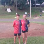 Dupla apucaranense participa de troféu internacional de atletismo em Foz do Iguaçu