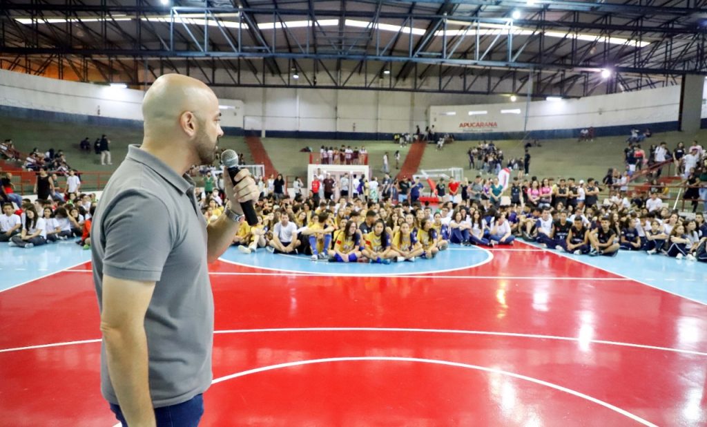 Decisões no futsal fecham os Jogos Escolares em Apucarana
