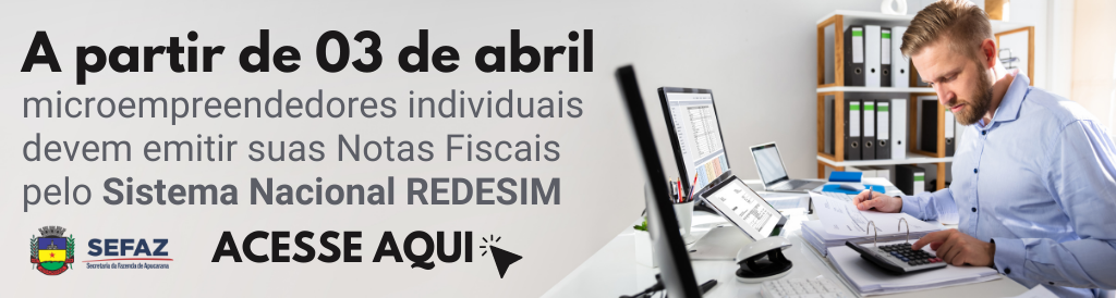 Banner Novo Sistema NFSe
