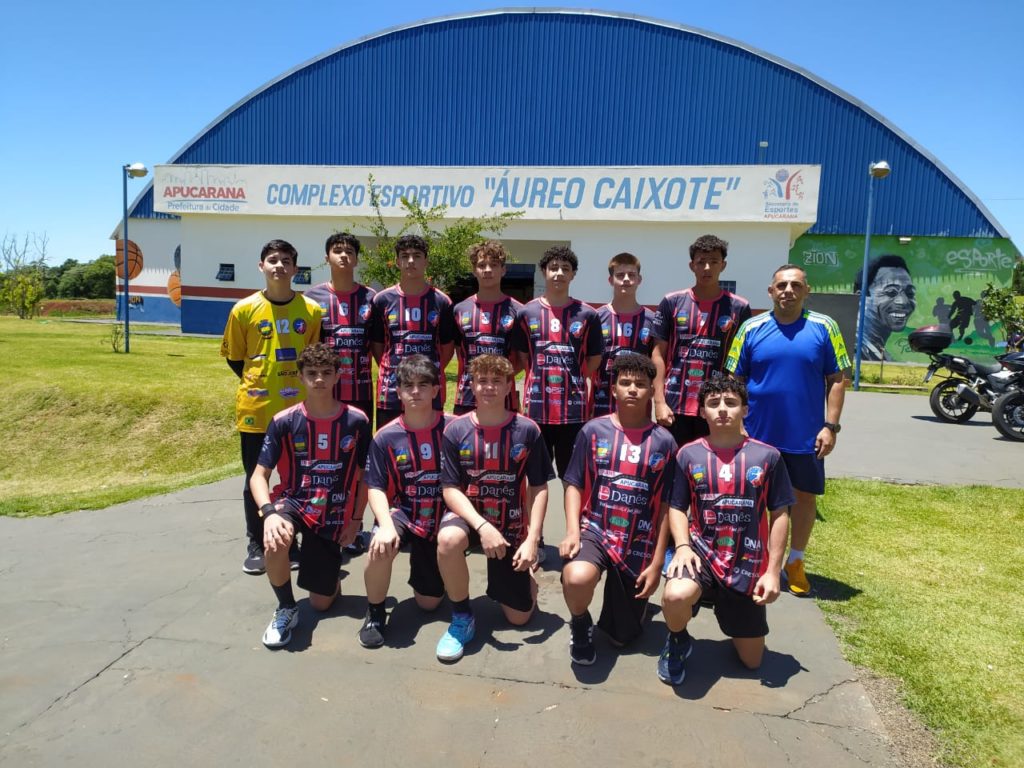 Colégio Novos Tempos - Nosso time sub-14 de handebol masculino é o