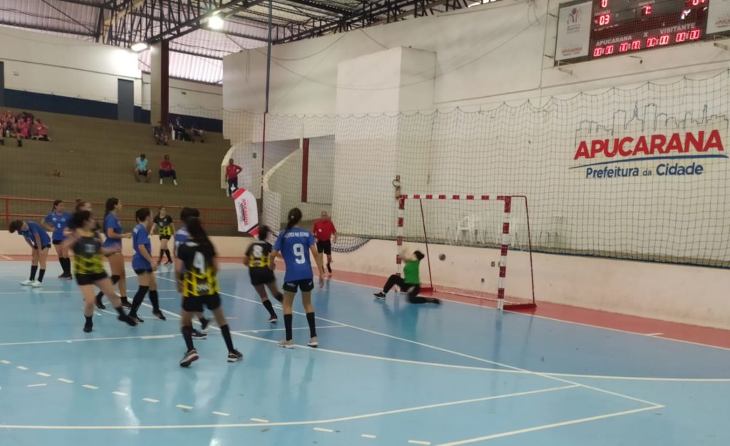 Atuais campeões repetem feito e chegam ao G4 do Paranaense Sub-14 :: LHPR /  PARANÁ HANDEBOL