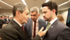 Prefeito de São Paulo, Ricar Nunes, Deputado Federal, Baleia Rossi e o Prefeito de Apucarana Rodolfo Mota