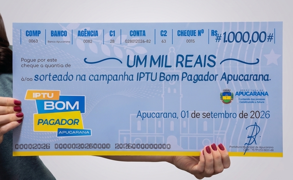 Capa - IPTU Bom Pagador